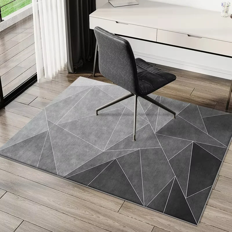 Chair Mat Hard Floor - VIKAMA Alas Kursi Geometris Modern Alas
