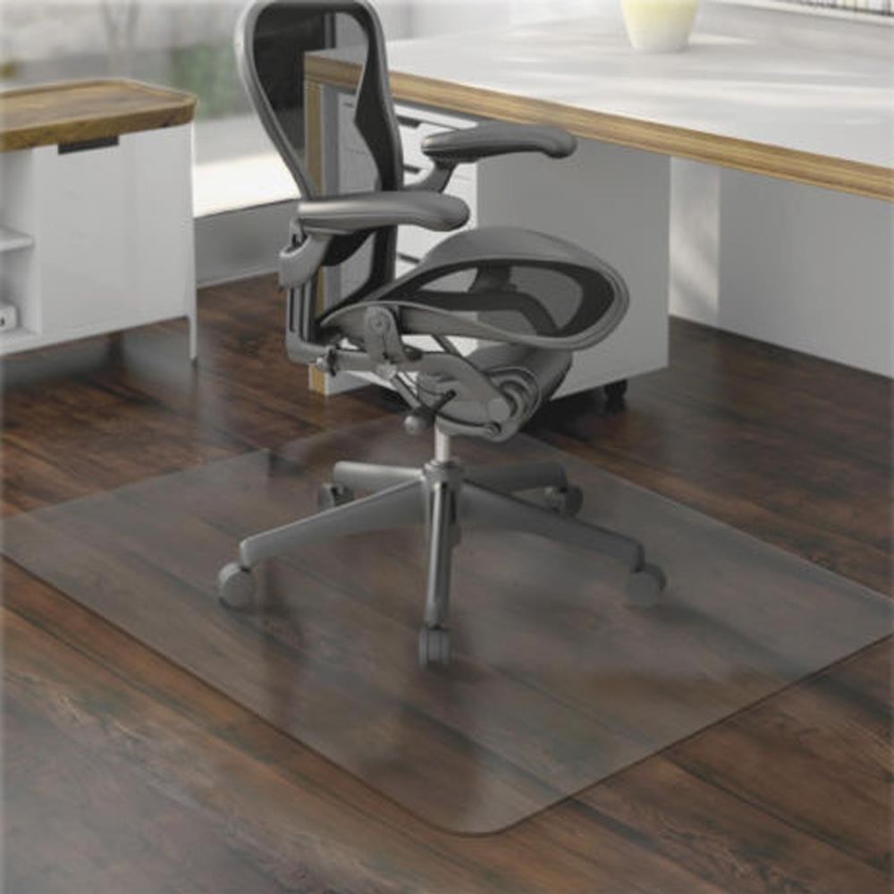 Chair Mat Hard Floor - Alas Lantai Transparan Persegi untuk Kursi