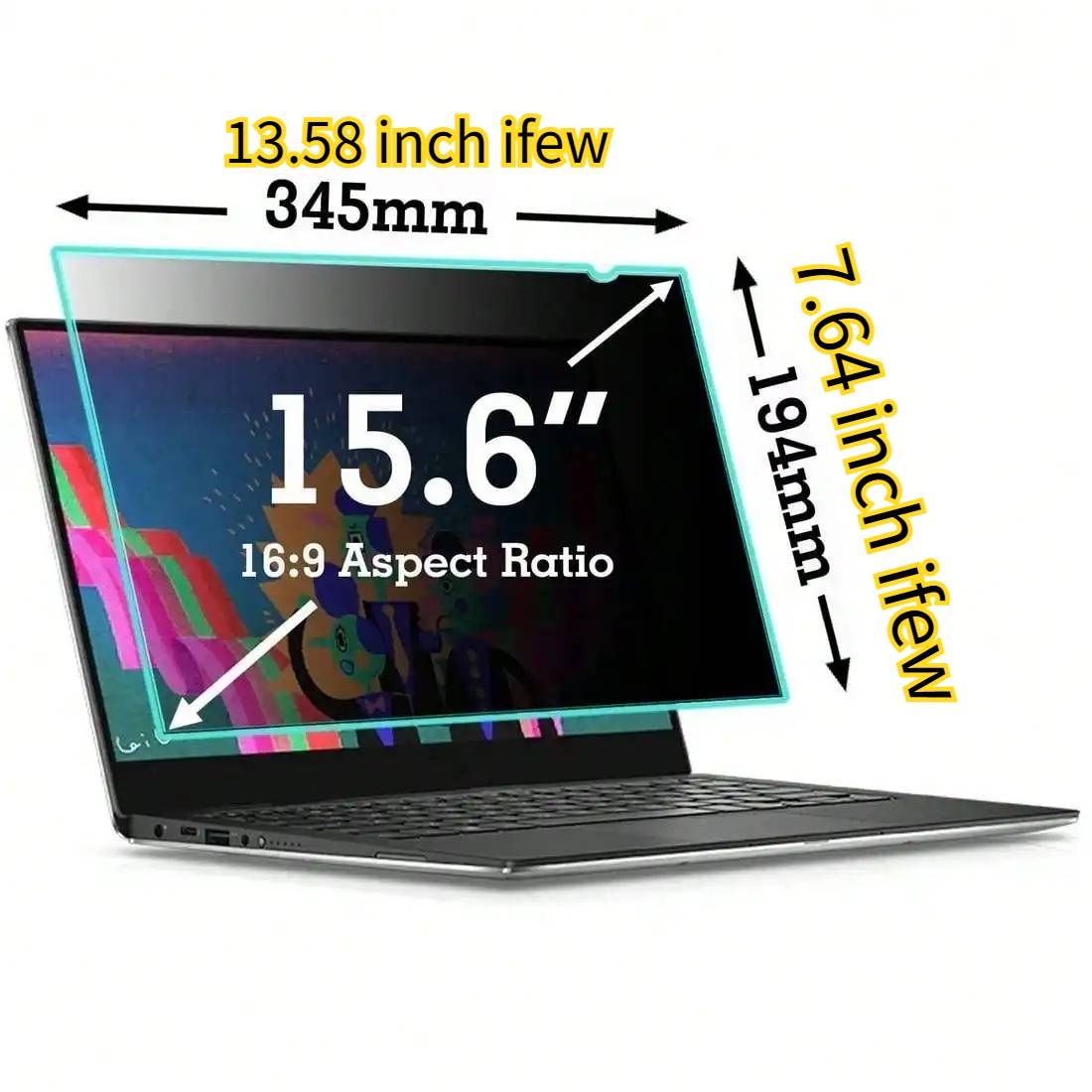 Monitor Privacy Filter - Pelindung Layar Privasi Laptop Anti-mata-mata Film