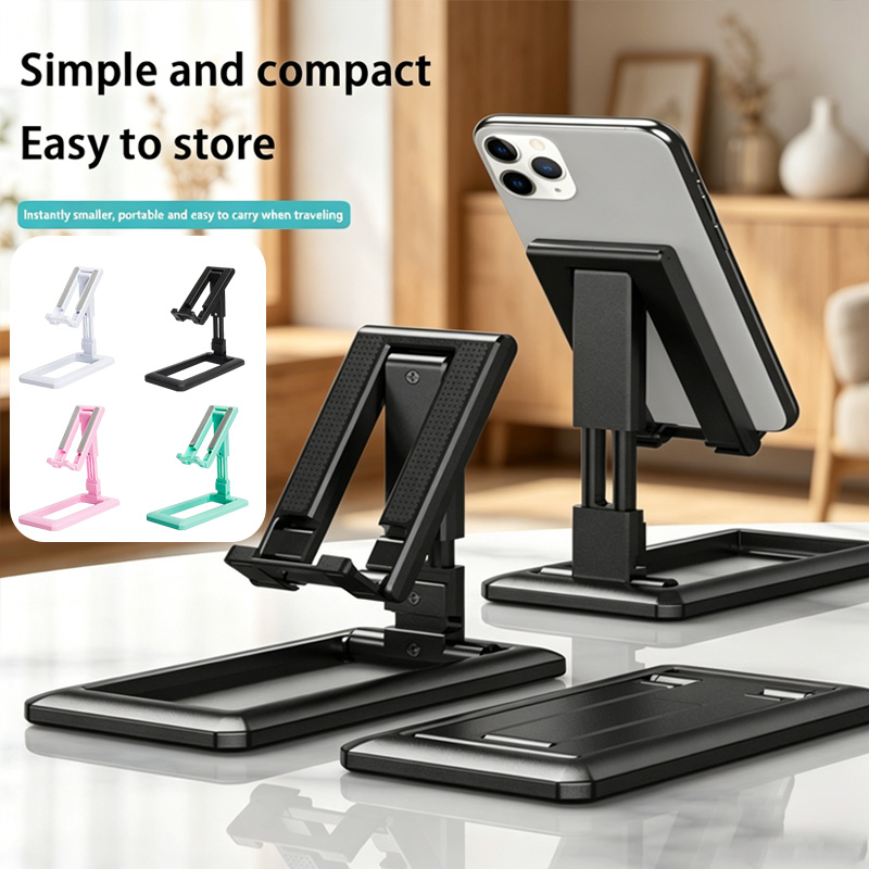 Mobile Pedestal Cabinet - Penyangga Ponsel Tablet Lipat, Penyangga Telepon
