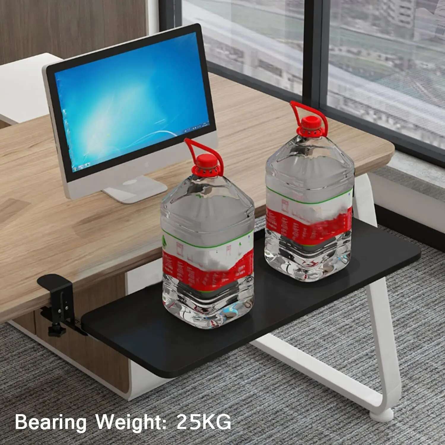 Keyboard Drawer Under - Rak Keyboard Geser Ergonomis di Bawah