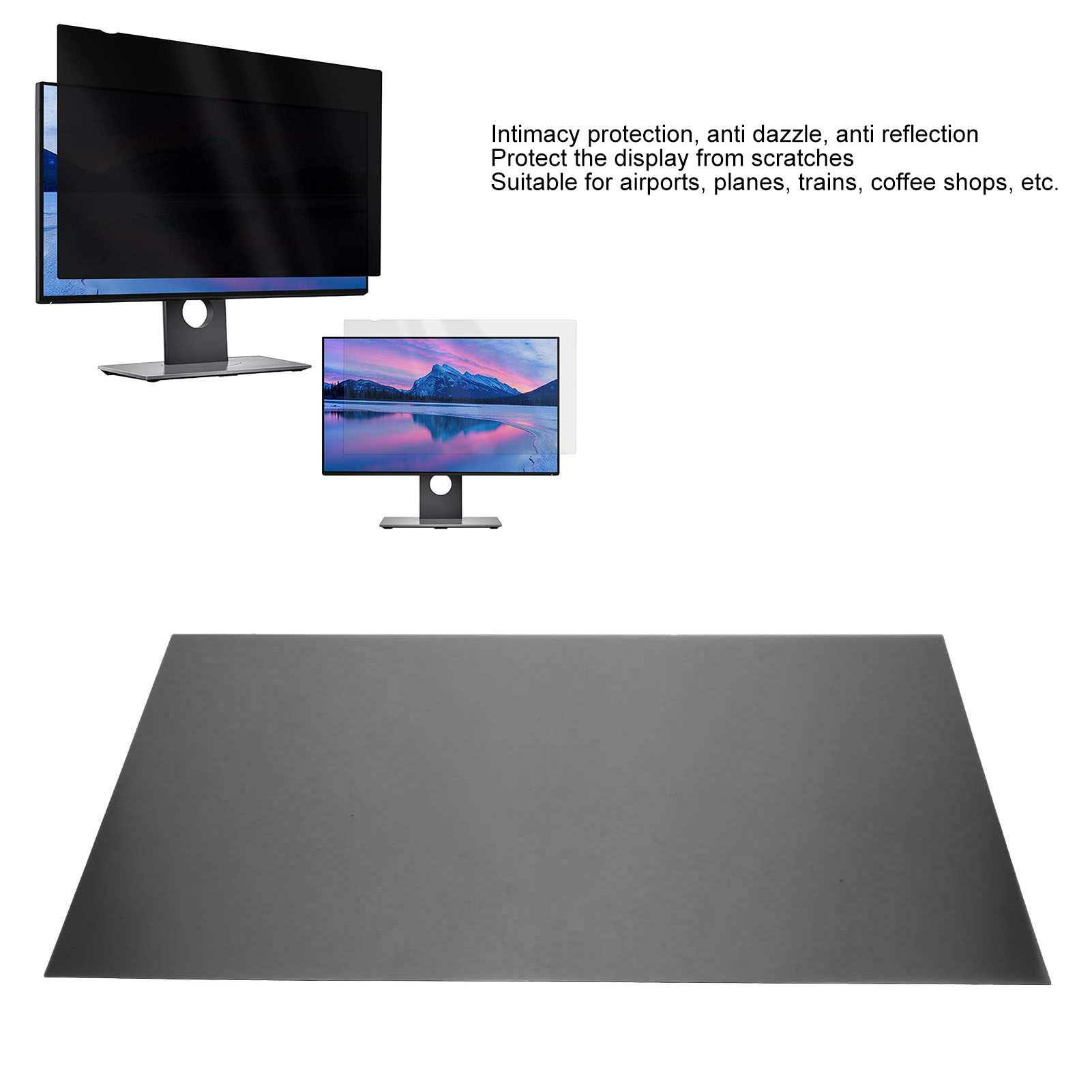 2 Buah Filter Layar Privasi Ko - Monitor Privacy Filter ulasan dan harga