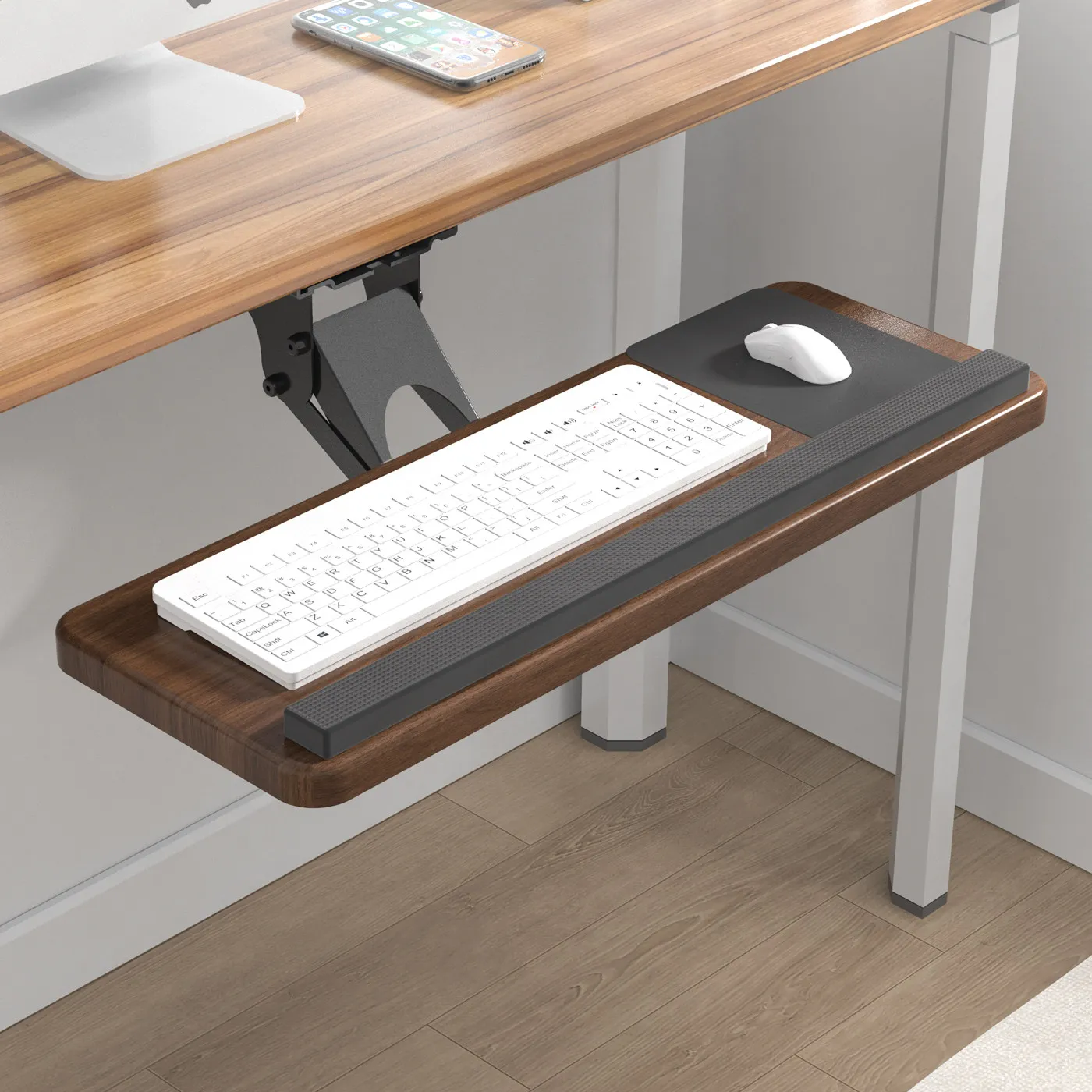 Rak Keyboard Bawah Meja, Rel G - Keyboard Drawer Under ulasan dan harga