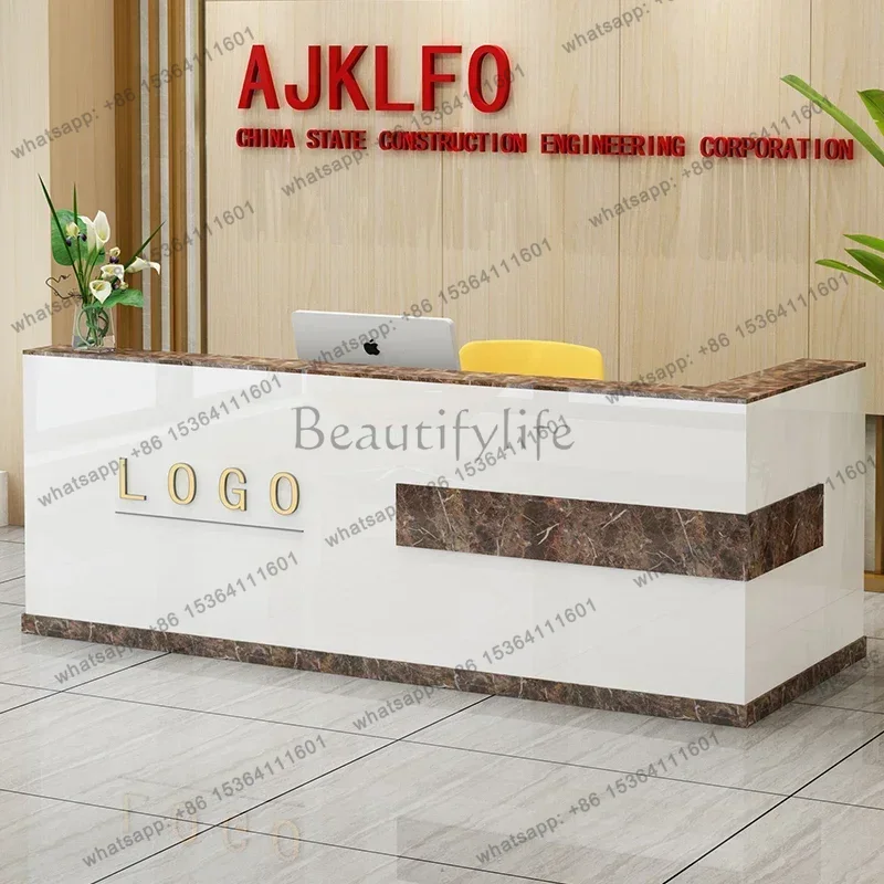 Meja Resepsionis Salon, Papan  - Office Furniture Bali ulasan dan harga