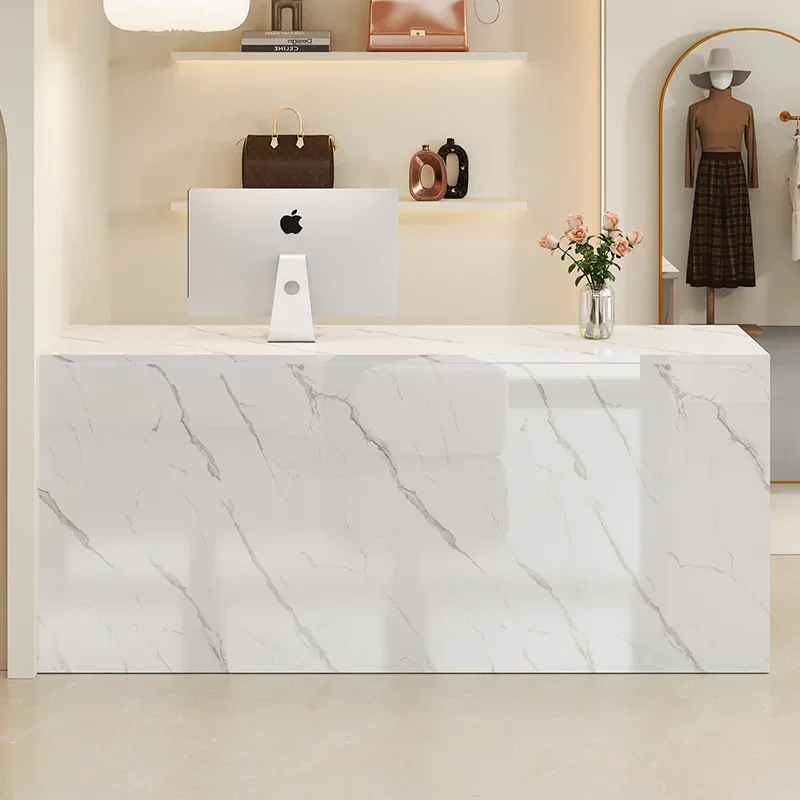 Meja Resepsionis Kecantikan Me - Office Furniture Bali ulasan dan harga