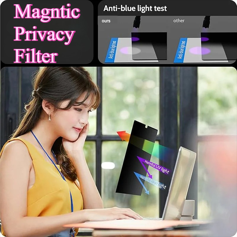 Pelindung Layar Magnetik Anti  - Monitor Privacy Filter ulasan dan harga