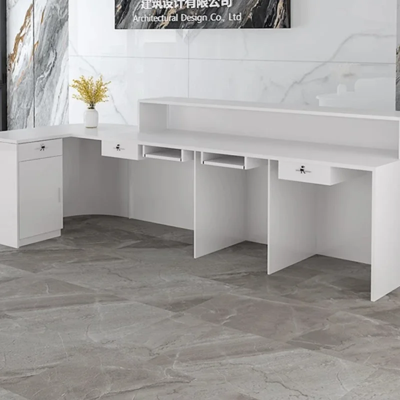 Meja Resepsionis Mewah untuk P - Office Furniture Bali ulasan dan harga