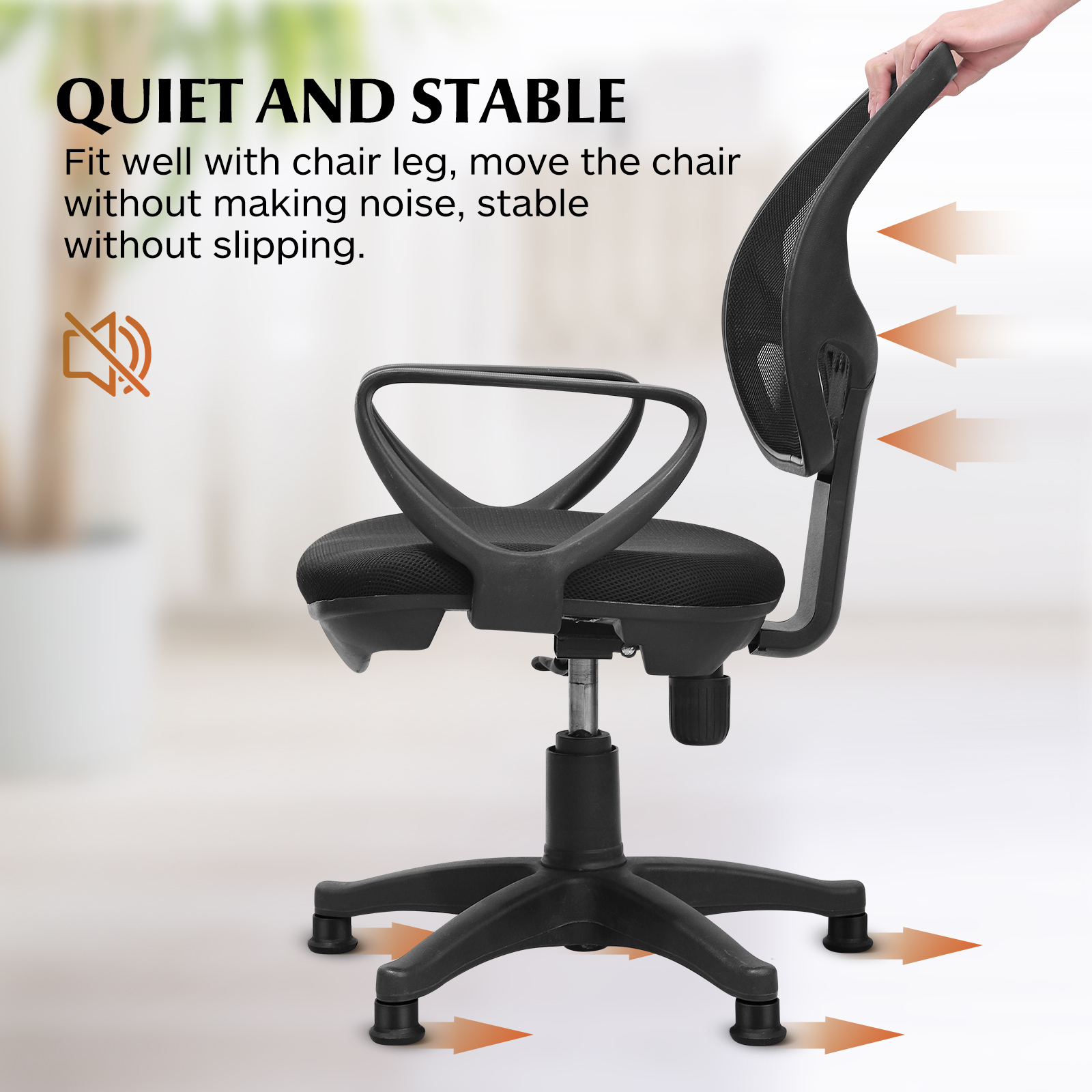 5 Buah Alas Kaki Anti Cedera u - Chair Mat Hard Floor ulasan dan harga
