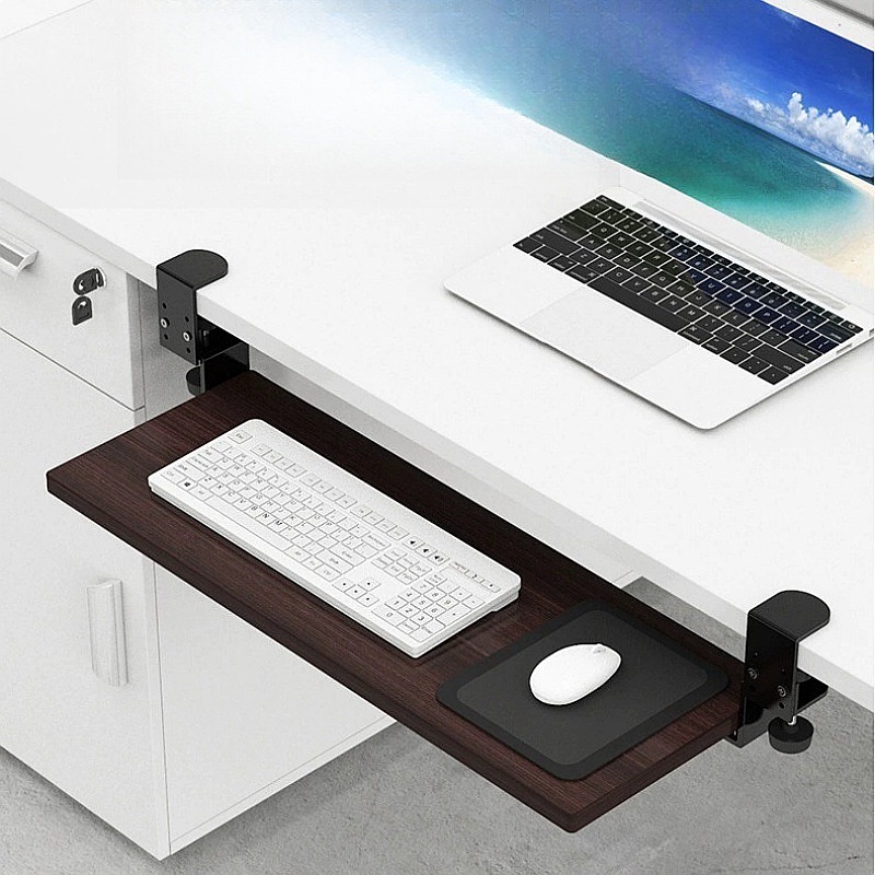 Braket Keyboard di Bawah Meja, - Keyboard Drawer Under ulasan dan harga