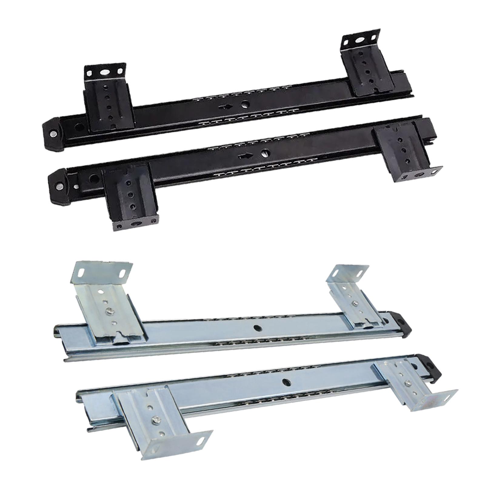 -Rel geser baki laci, rel gese - Keyboard Drawer Under ulasan dan harga