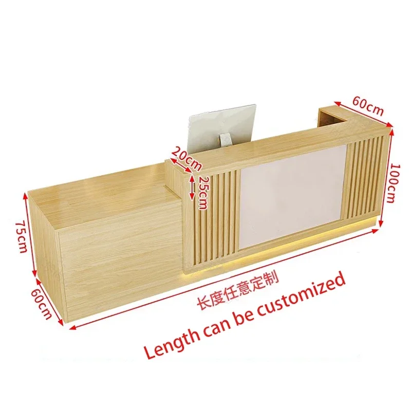 Meja Resepsionis Salon Podium  - Office Furniture Bali ulasan dan harga