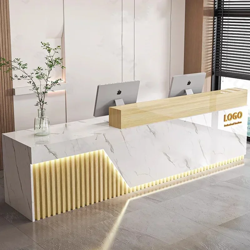 Meja Resepsionis Mewah yang Di - Office Furniture Bali ulasan dan harga