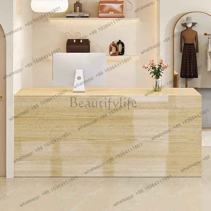 Meja Resepsionis Kecantikan Me - Office Furniture Bali ulasan dan harga