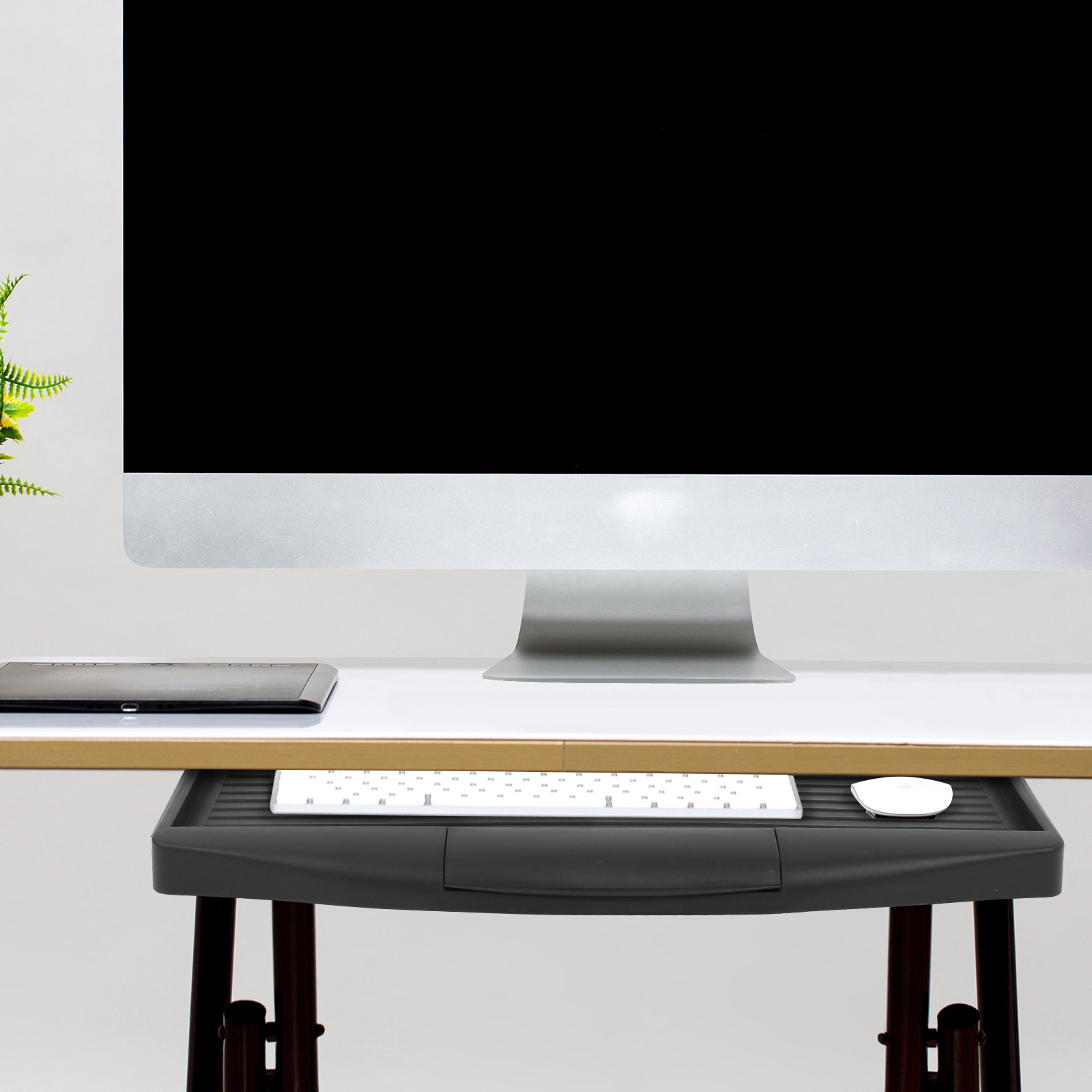 Rak Penyimpanan Keyboard Kreat - Keyboard Drawer Under ulasan dan harga