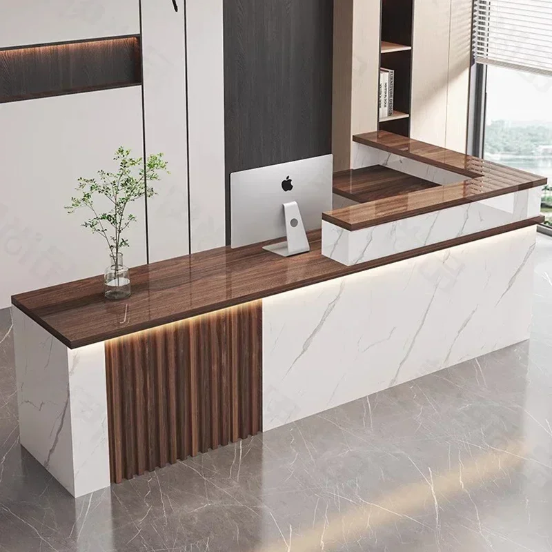 Meja Resepsi Mewah yang Dapat  - Office Furniture Bali ulasan dan harga