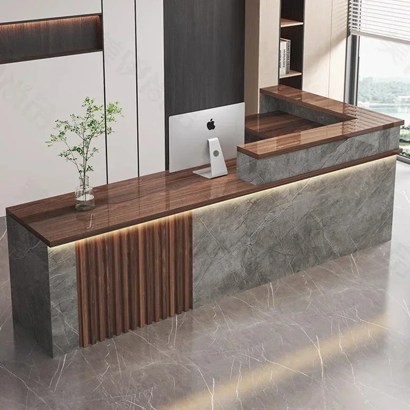 Meja Resepsi Mewah yang Dapat  - Office Furniture Bali ulasan dan harga