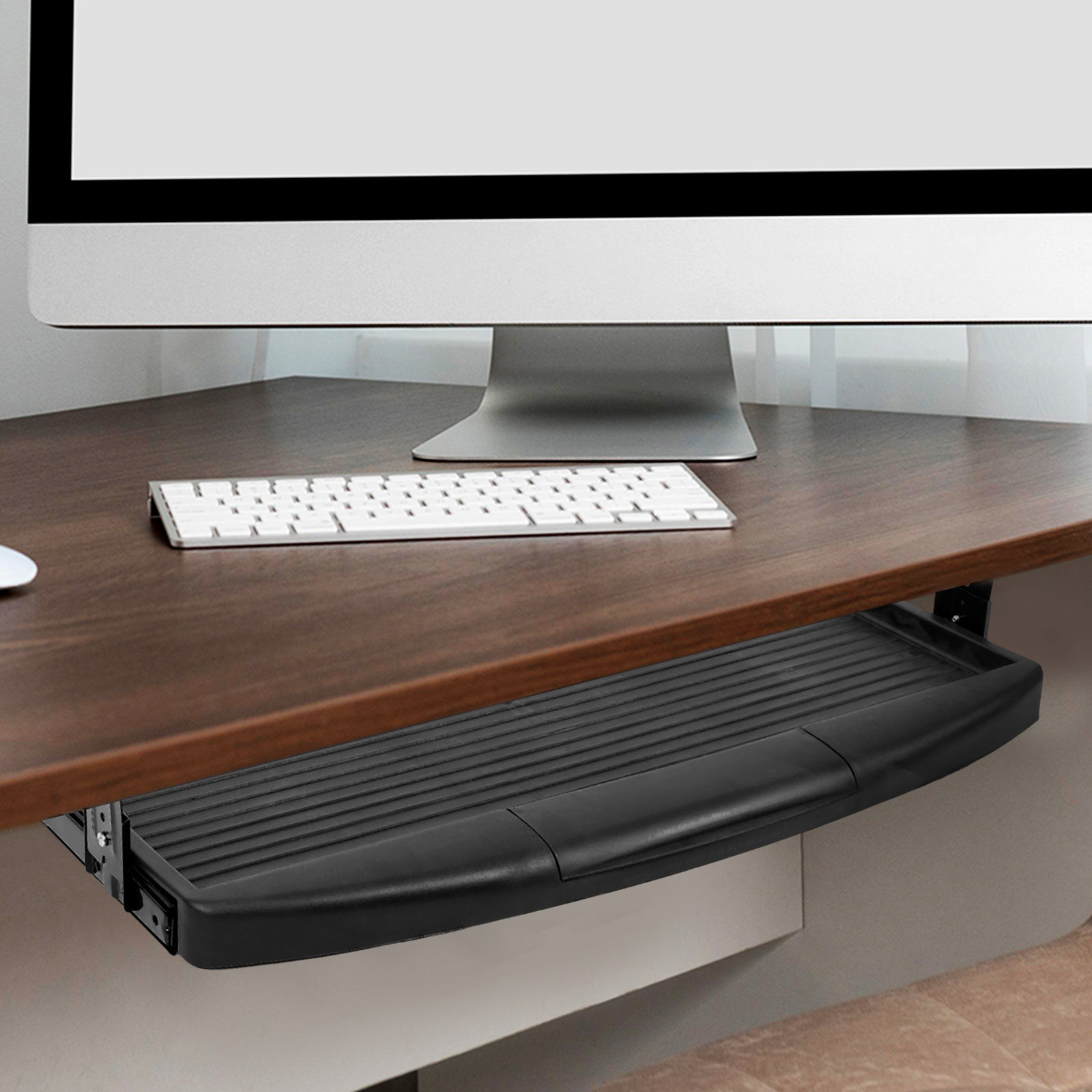 Rak Penyimpanan Keyboard Serba - Keyboard Drawer Under ulasan dan harga
