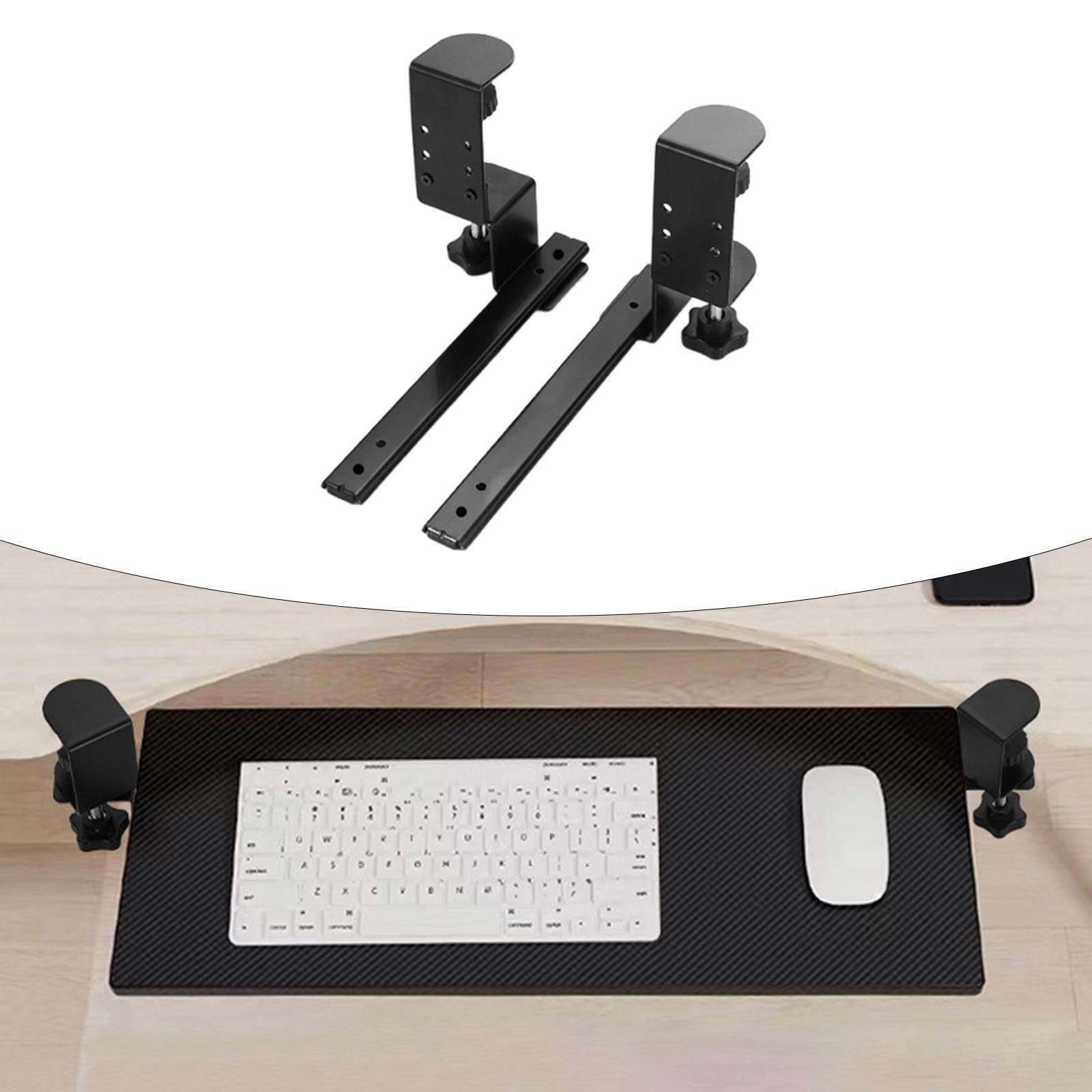 2 buah baki keyboard di bawah  - Keyboard Drawer Under ulasan dan harga