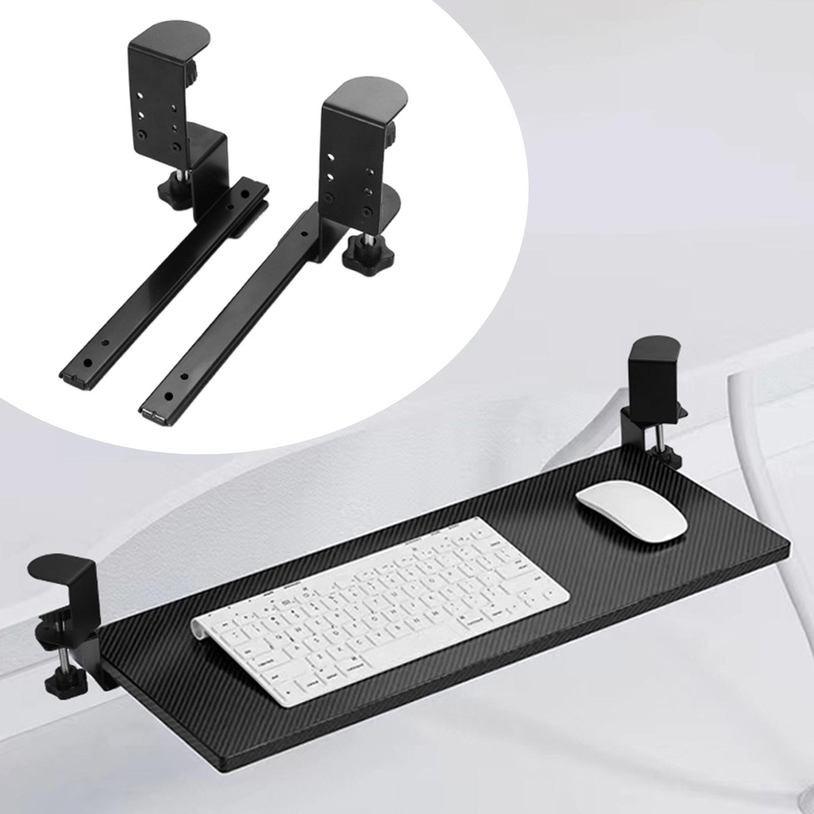 2 buah baki keyboard di bawah  - Keyboard Drawer Under ulasan dan harga