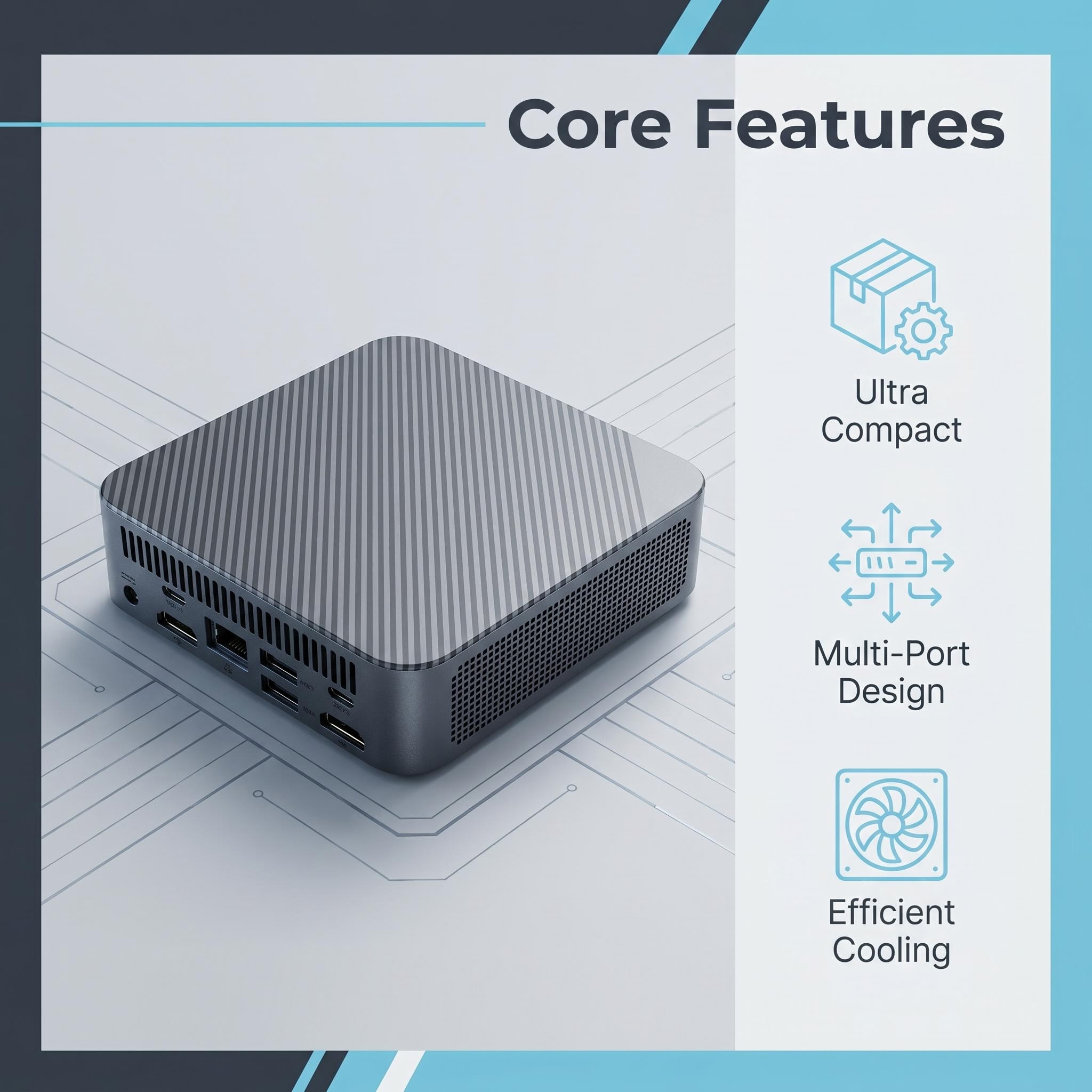 Intel N150 Small Mini PC 16GB  - Work Office Furniture ulasan dan harga