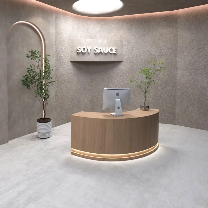 Meja Lengkung untuk Estetika,  - Office Furniture Bali ulasan dan harga