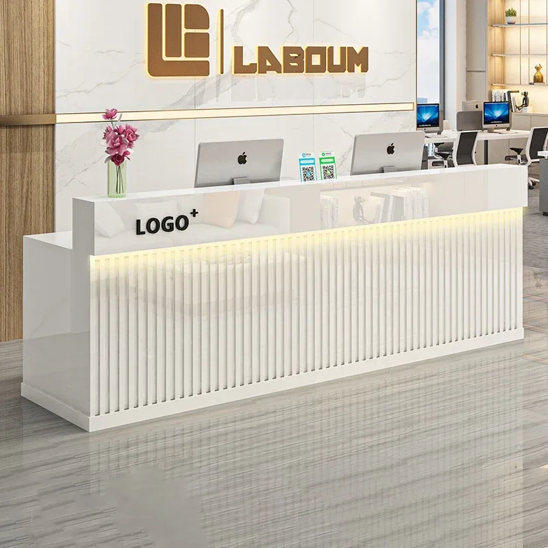 Meja Resepsionis Estetika Nord - Office Furniture Bali ulasan dan harga
