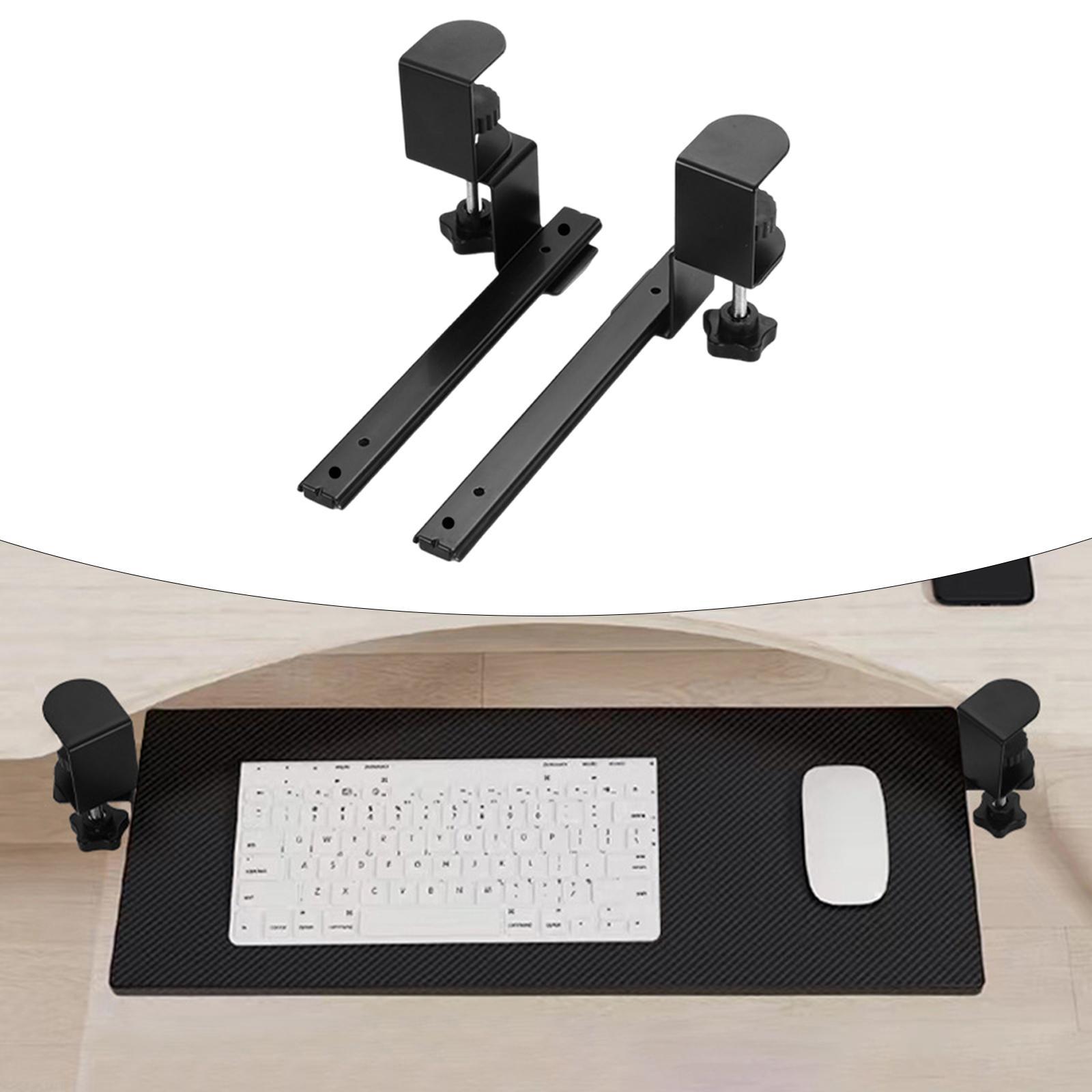2 buah baki keyboard di bawah  - Keyboard Drawer Under ulasan dan harga
