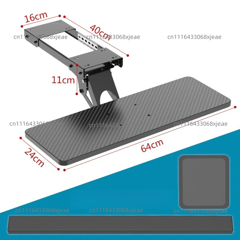 Laci Keyboard Bawah Meja Denga - Keyboard Drawer Under ulasan dan harga