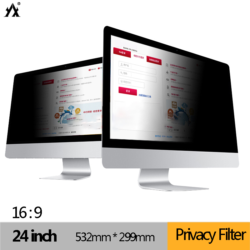 24 Inci 532Mm * 299Mm 16:9 Fil - Monitor Privacy Filter ulasan dan harga