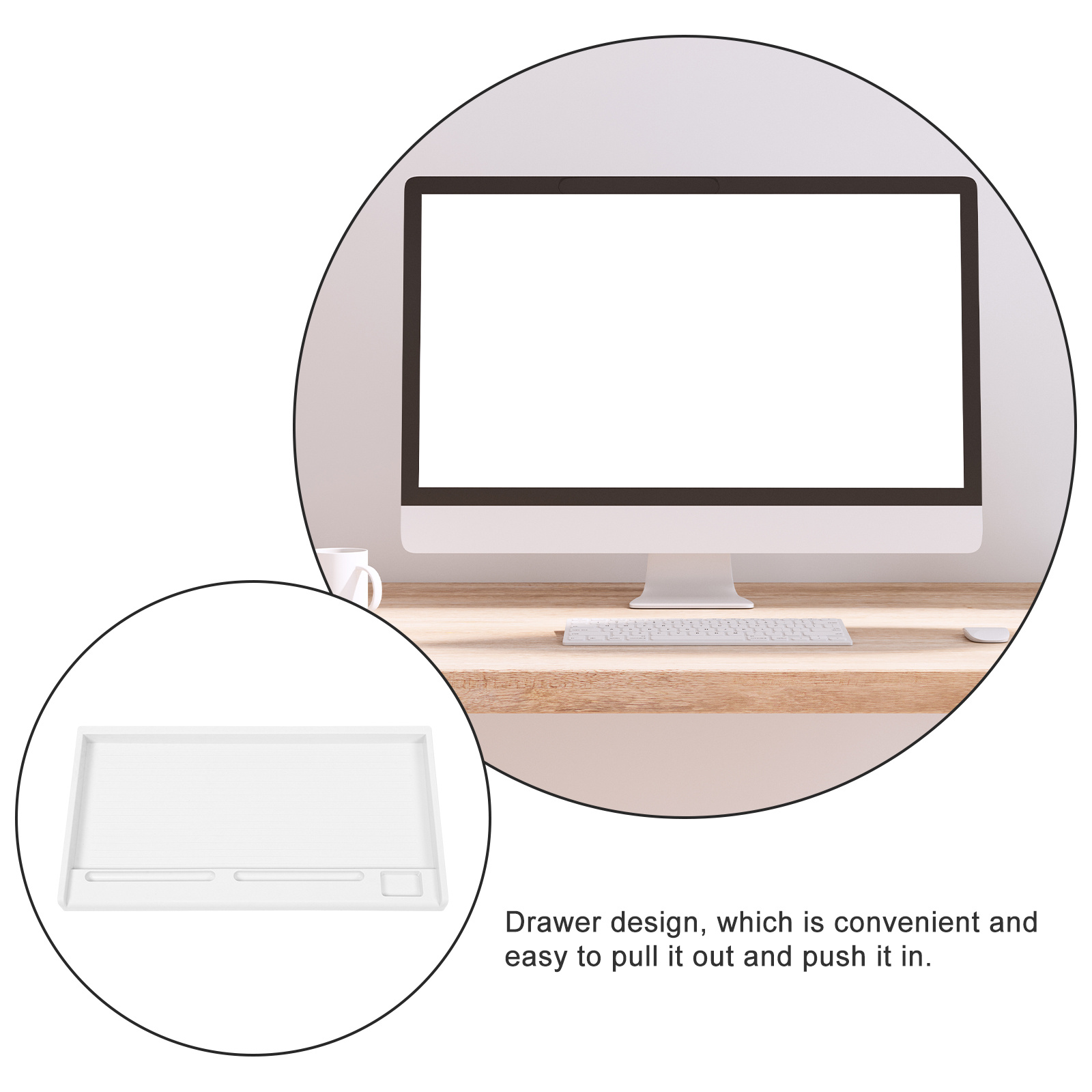 Baki Penyimpanan Keyboard Tipe - Keyboard Drawer Under ulasan dan harga