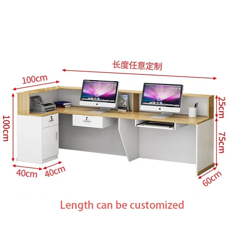 c13- Meja Resepsionis Modern E - Office Furniture Bali ulasan dan harga