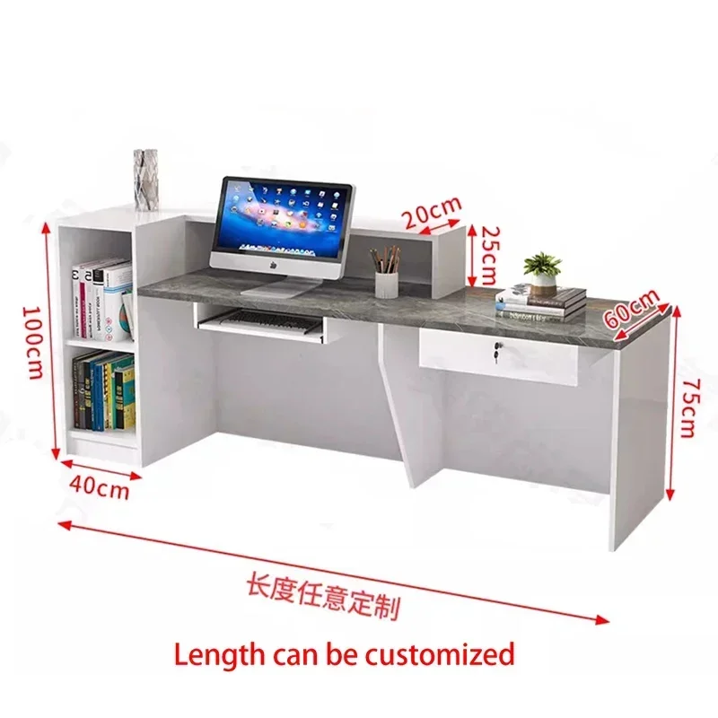 c13- Meja Resepsionis Display  - Office Furniture Bali ulasan dan harga