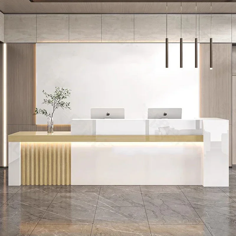 c13- Meja Resepsionis Display  - Office Furniture Bali ulasan dan harga