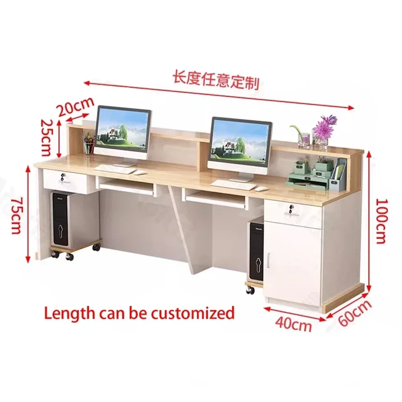 Meja Resepsionis Desain Esteti - Office Furniture Bali ulasan dan harga