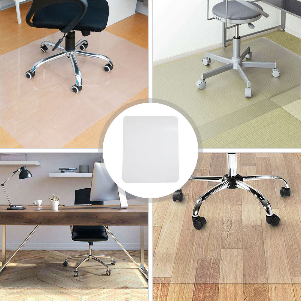 1Pcs Alas Pelindung Lantai PVC - Chair Mat Hard Floor ulasan dan harga